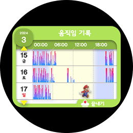 움직임 기록