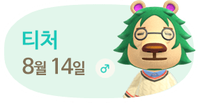 티처 8월14일