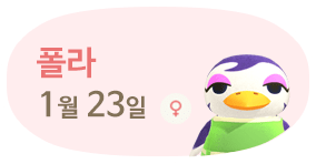 폴라 1월23일