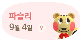 파슬리 9월4일